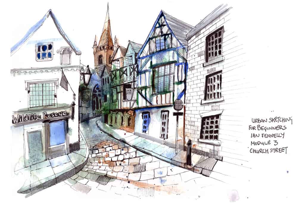 Urban sketching for beginners Ian Fennelly